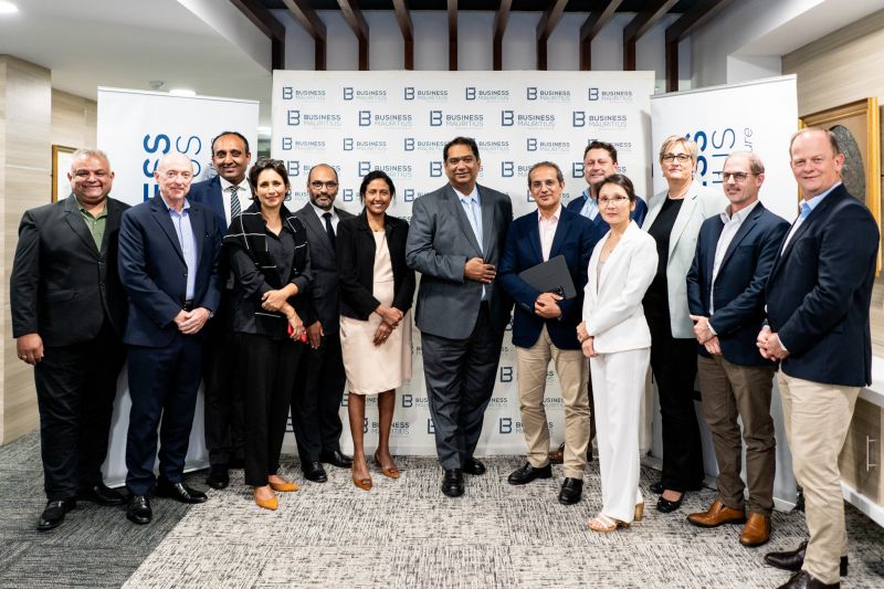 A large gathering of Mauritian private-sector representatives